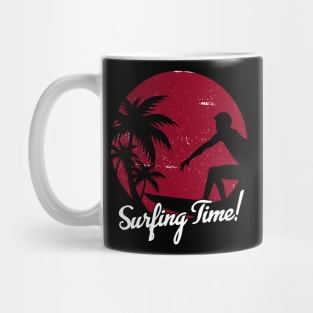 Red Surfer Logo Mug